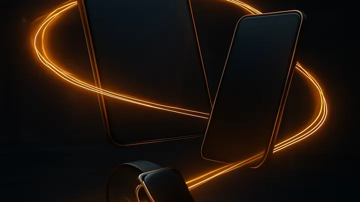 9777BUT COM Multiple devices floating in harmony